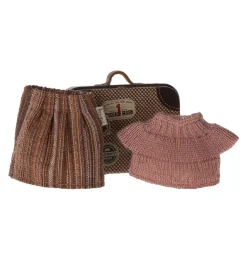 Maileg kledingset grootmoeder muis met koffertje