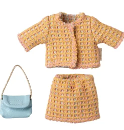 Maileg kledingset moeder muis / mantelpakje met tas