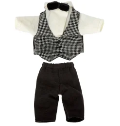 Maileg kledingset ober / kelner voor Big Brother muis