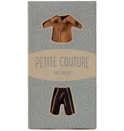 Maileg kledingset vader muis / overhemd en gestreepte broek