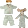 Maileg pyjamaset voor vader muis