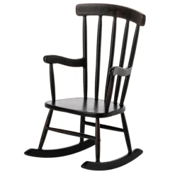 Maileg schommelstoel voor de muisjes / anthraciet