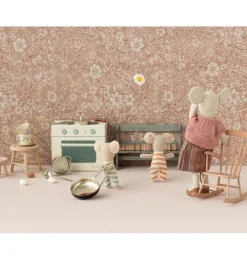 Maileg schommelstoel voor de muisjes / dark powder