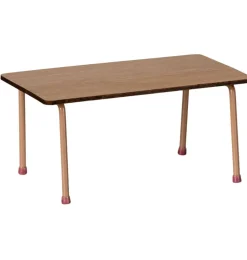 Maileg set tafel met twee stoelen voor de muisjes / dark powder