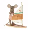 Maileg surfer little sister muis