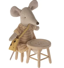 Maileg tafel en stoel voor de muisjes