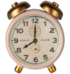 Maileg wekker voor de muisjes / roze/powder