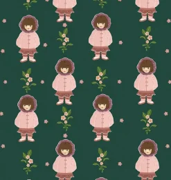 Minikane katoenen ballerina schoentjes voor Gordi poppen