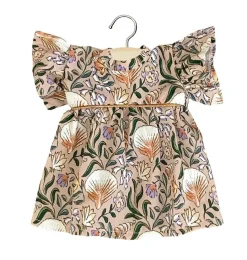 Minikane Amigas katoenen poppenjurk Nausicaa