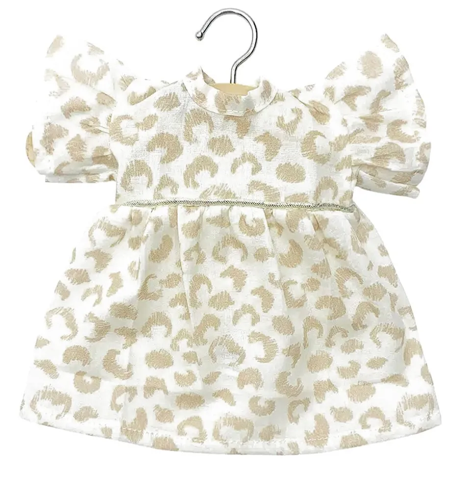 Minikane Amigas poppen / robe Daisy en coton Feline
