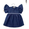Minikane Amigas poppen robe Daisy en jean / denim