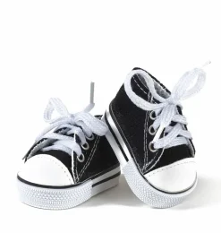 Minikane basketbalschoenen Komvers noir voor Gordi poppen