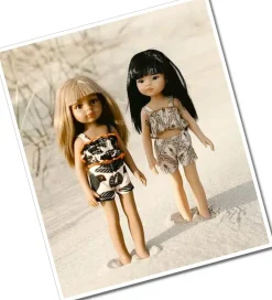 Minikane bikini in retrostyle voor de las Amigas poppen