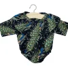 Minikane body Colombine en coton paons / pauwenprint voor Gordis