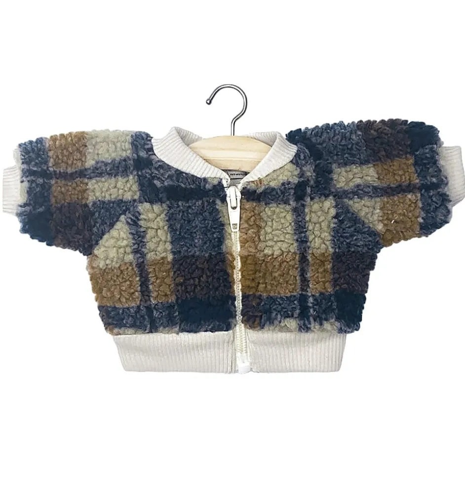 Minikane Bombers en sherpa Tartan voor de Gordi pop