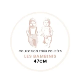 Minikane collection bambinis / pilotenpak met capuchon / kleur ecru