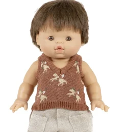 Minikane du00e9bardeur Lu00e9onardo en tricot motif Grands Espaces voor Gordis