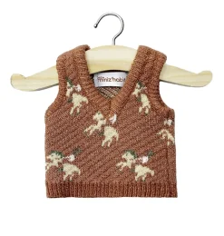 Minikane du00e9bardeur Lu00e9onardo en tricot motif Grands Espaces voor Gordis