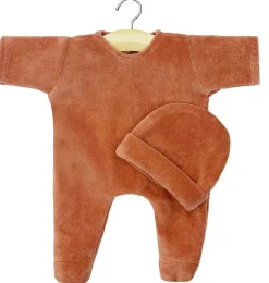Minikane ensemble babies dors bien / velour Nikky Marsala