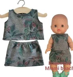 Minikane ensemble Miami beach voor Gordi poppen