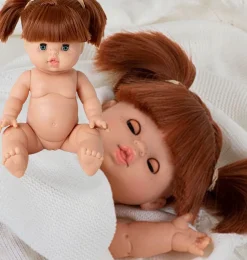 Minikane Gordi pop Raphau00eblle met bruine slaapogen b keuze