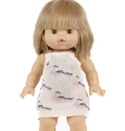 Minikane Gordi poppen gebreide jurk Gisu00e8le