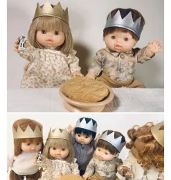 Minikane gouden kroon voor Gordi poppen