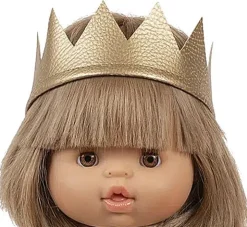 Minikane gouden kroon voor Gordi poppen