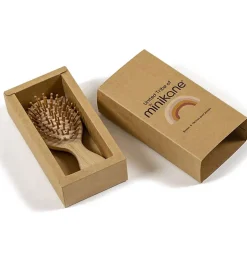 Minikane houten haarborstel voor poppen