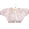 Minikane jasje van roze imitatiebont voor de Gordi poppen