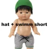 Minikane muts met zwembroek voor Gordi poppen