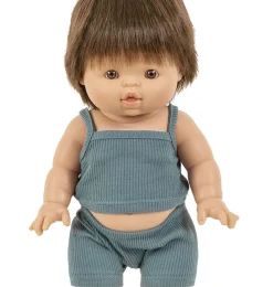 Minikane ondergoedset voor Gordi poppen / anthracite