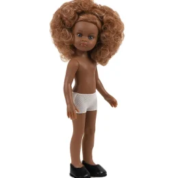 Minikane Paola Reina Amigas pop Melissa met Amigas zwarte schoenen