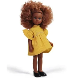 Minikane Paola Reina Amigas pop Melissa met Amigas zwarte schoenen