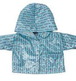 Minikane regenjas voor Gordi poppen design Arbres enneigu00e9s