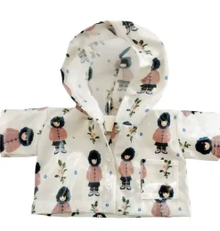 Minikane regenjas voor Gordi poppen / print Jade