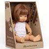 Miniland pop meisje met rood haar / b-keuze / zonder doos