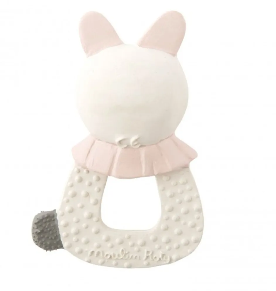 Moulin Roty bijtring konijntje / b keuze / verkleurd