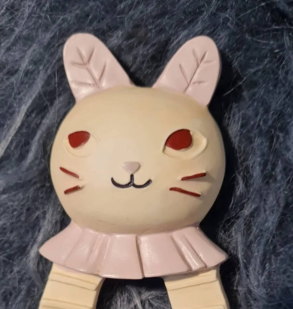 Moulin Roty bijtring konijntje / b keuze / verkleurd