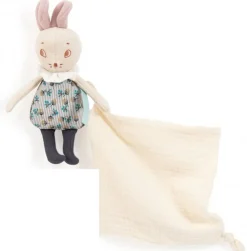Moulin Roty knuffeldoekje Mousse the muis