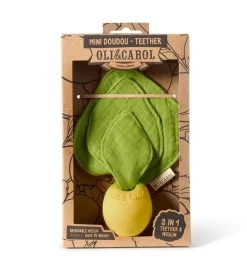 Oli & carol John Lemon, knuffeldoekje en bijtspeeltje