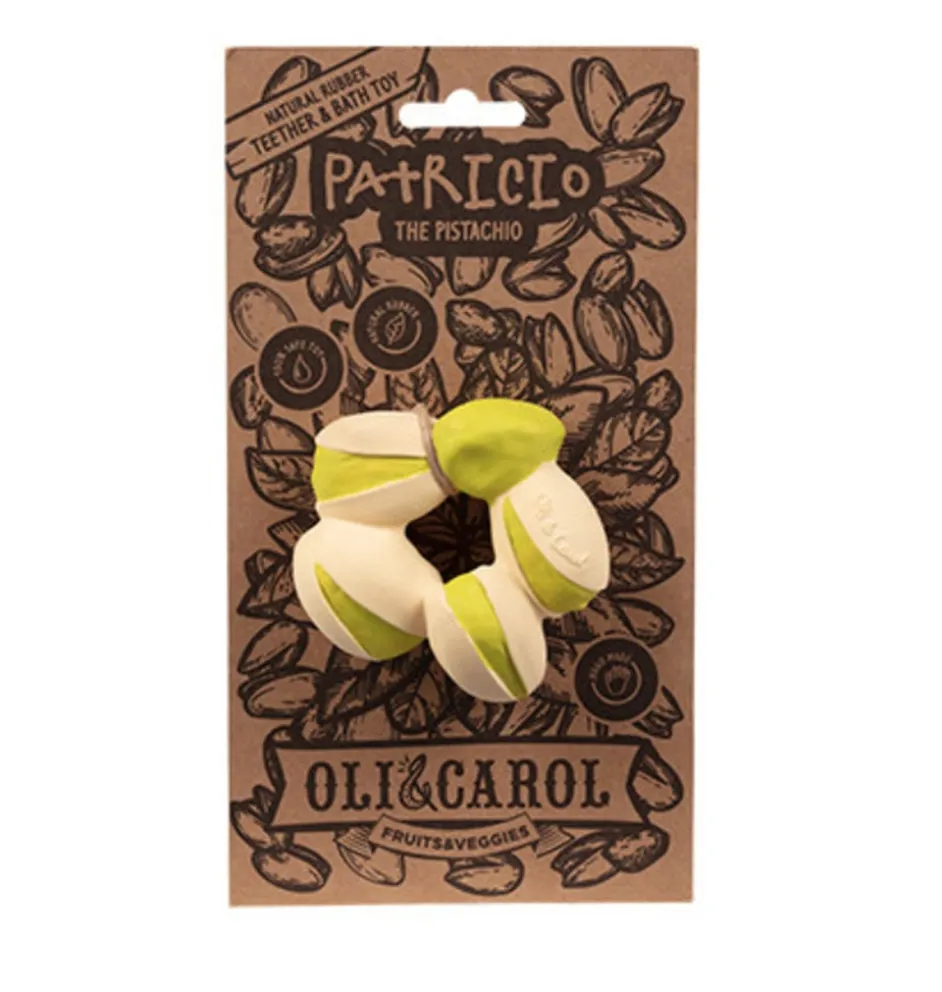 Oli & Carol Patricio de pistachio bijt- en badspeeltje