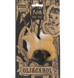 Oli & Carol Rob de vos bijtspeeltje, badspeeltje en armband