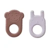 OYOY set met twee bijtspeeltjes Nelson & Ling Ling Baby Teether