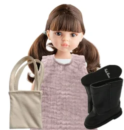 Paola Reina Amigas pop Carol met staarten in haar haar