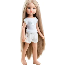 Paola Reina Amigas pop Carla met superlang haar