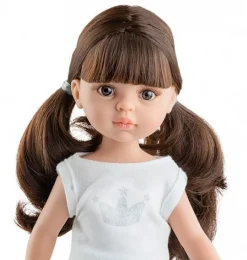 Paola Reina Amigas pop Carol met staarten in haar haar