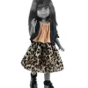Paola Reina Amigas poppen kledingset Nora / leopard print