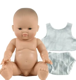 Paola Reina babypop jongen Aziatisch met ondergoed