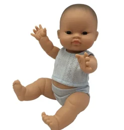 Paola Reina babypop jongen Aziatisch met ondergoed